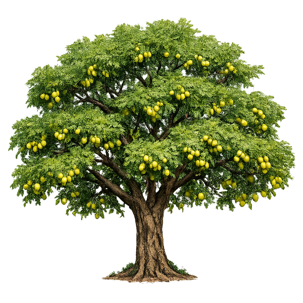 Maruleira — árvore de onde é extraído o óleo de marula