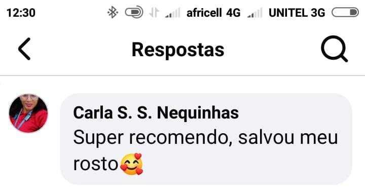 Depoimento de cliente Flor de Marula